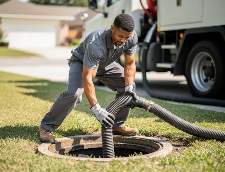 septic tank pumping Mission Bend